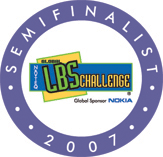 2007 NAVTEQ Global LBS Challenge Semifinalist
